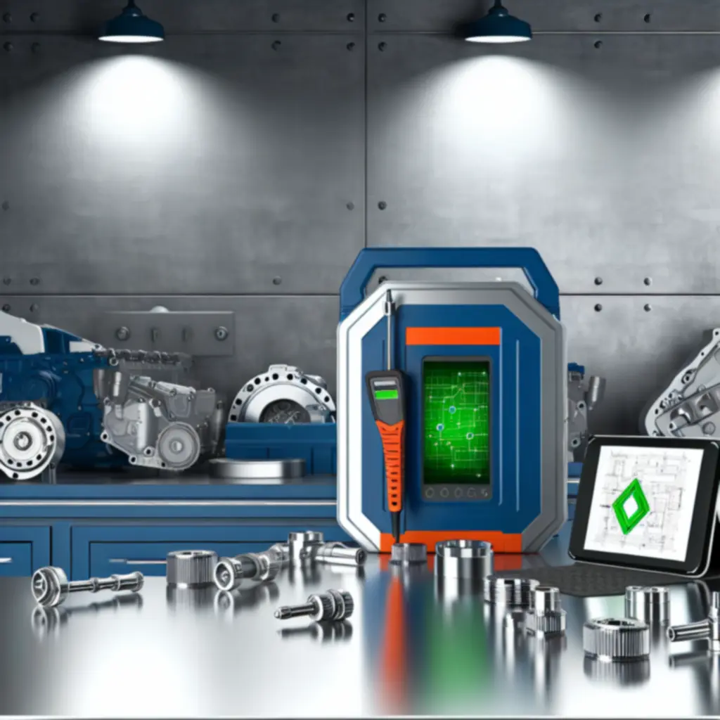 Profesjonalne stanowisko diagnostyczne z nowoczesnym sprzętem pomiarowym