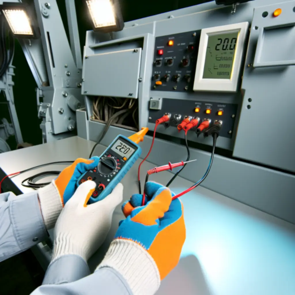 Weryfikacja układów elektrycznych z użyciem profesjonalnych mierników