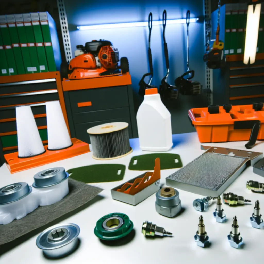 Specjalistyczne części do kosiarek i pił łańcuchowych