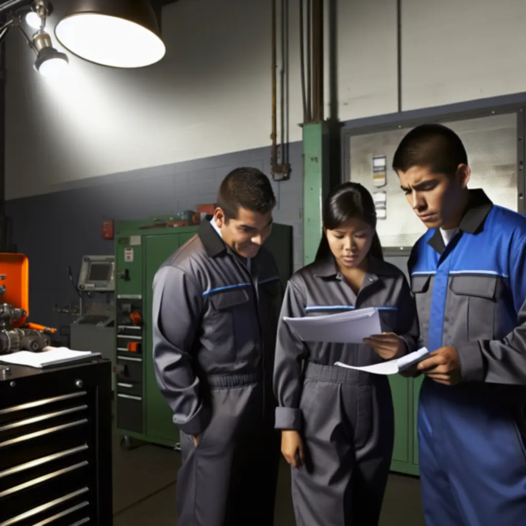 Zespół certyfikowanych techników TechnoFiksator przy pracy